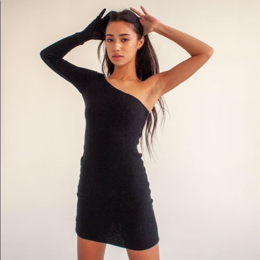 AREYOUAMI black mini dress